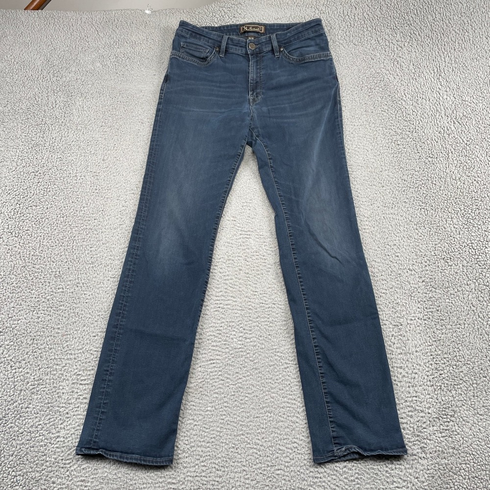 34 Heritage Jeans Mens 36/36 Blue Charisma Relaxed Straight Leg Comfort Stretch